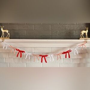 Handmade Crochet Bow Garland